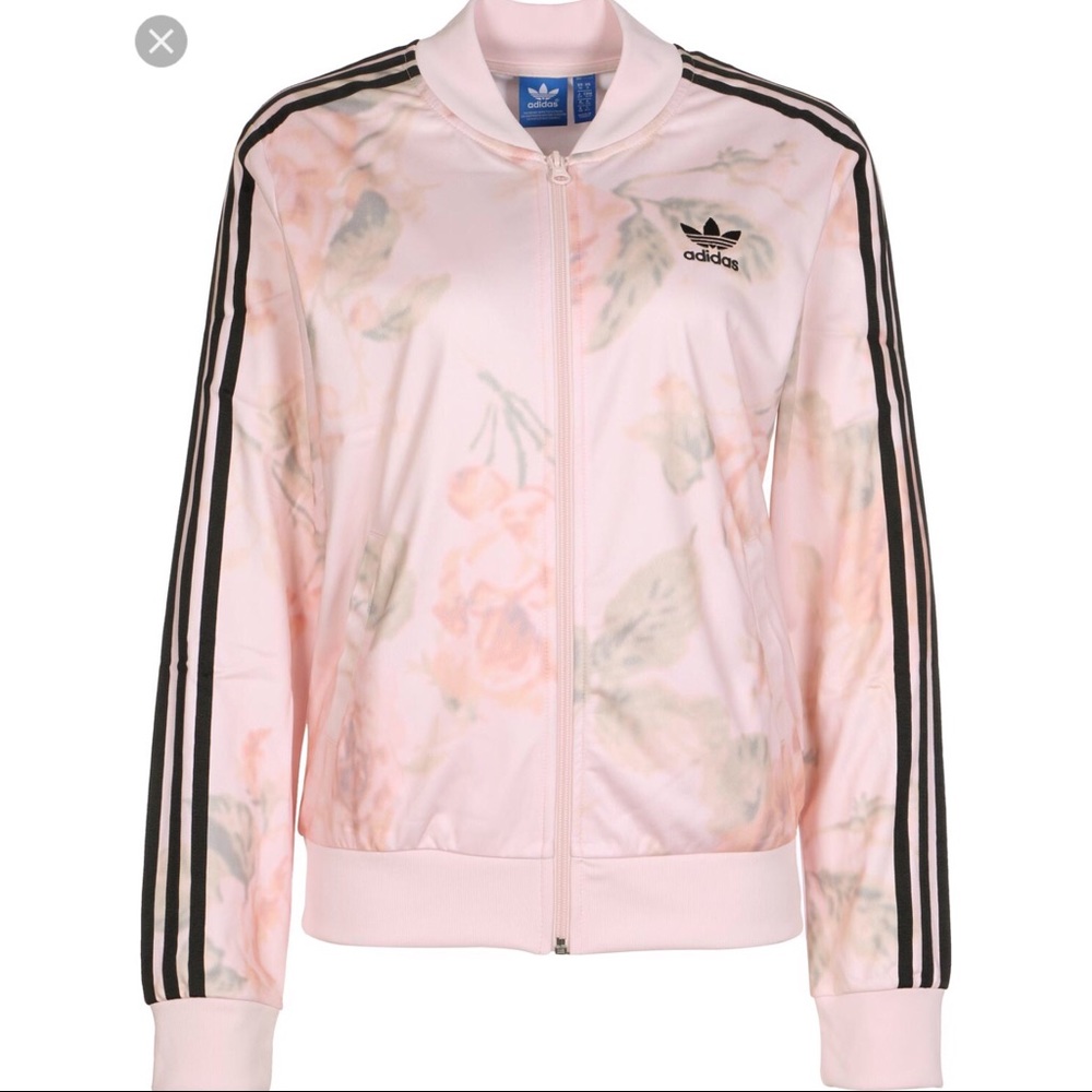 Adidas Rose Pastel Track Jacket
